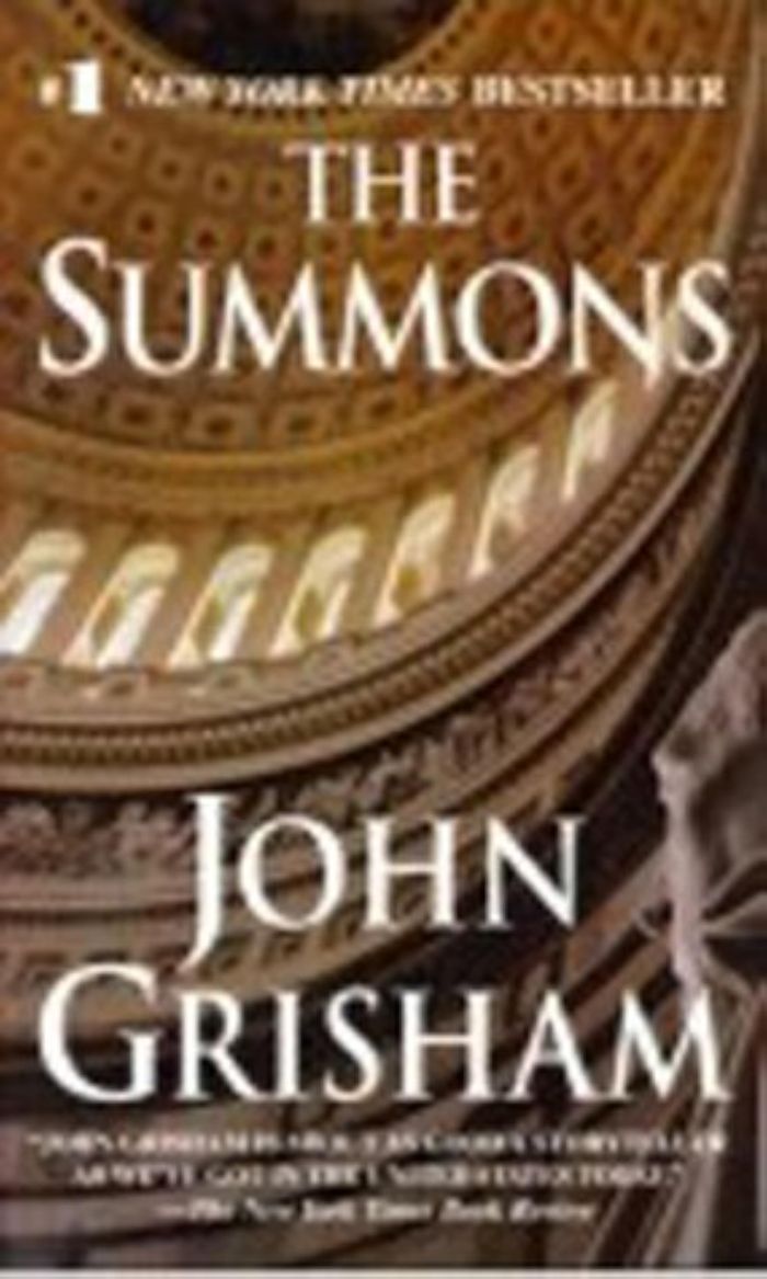 Couverture du livre « SUMMONS (GRISHAM JOHN/DELL/OCTOBRE 02) » de John/ Grisham, librairie Les Contes Infusés à Corte