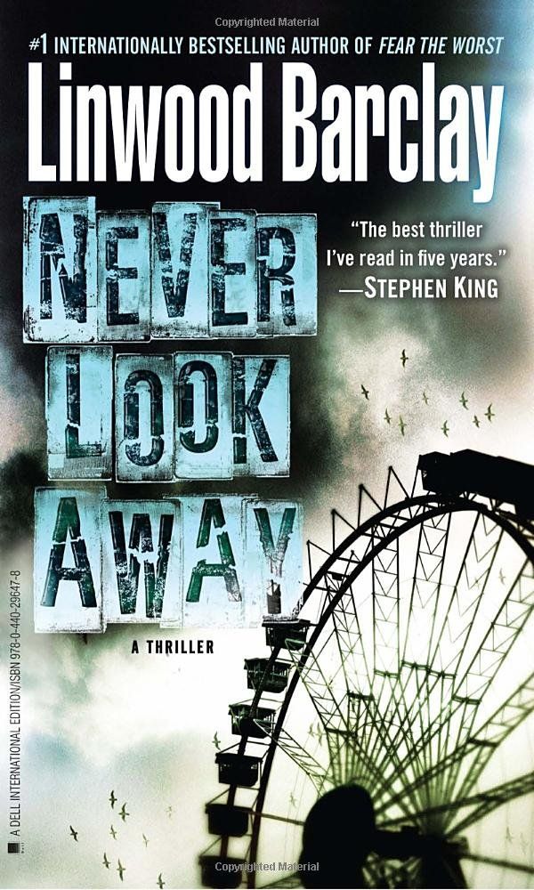 Couverture du livre « NEVER LOOK AWAY » de Barclay, Linwood, librairie Les Contes Infusés à Corte