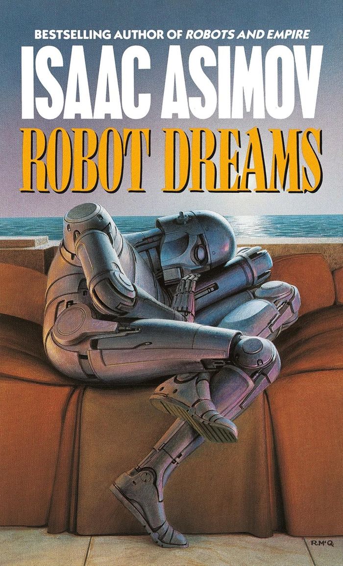 Couverture du livre « ROBOT DREAMS » de Isaac Asimov, librairie Les Contes Infusés à Corte