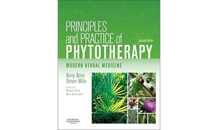 Couverture du livre « PRINCIPLES AND PRACTICE OF PHYTOTHERAPY: MODERN HERBAL MEDICINE », librairie Les Contes Infusés à Corte