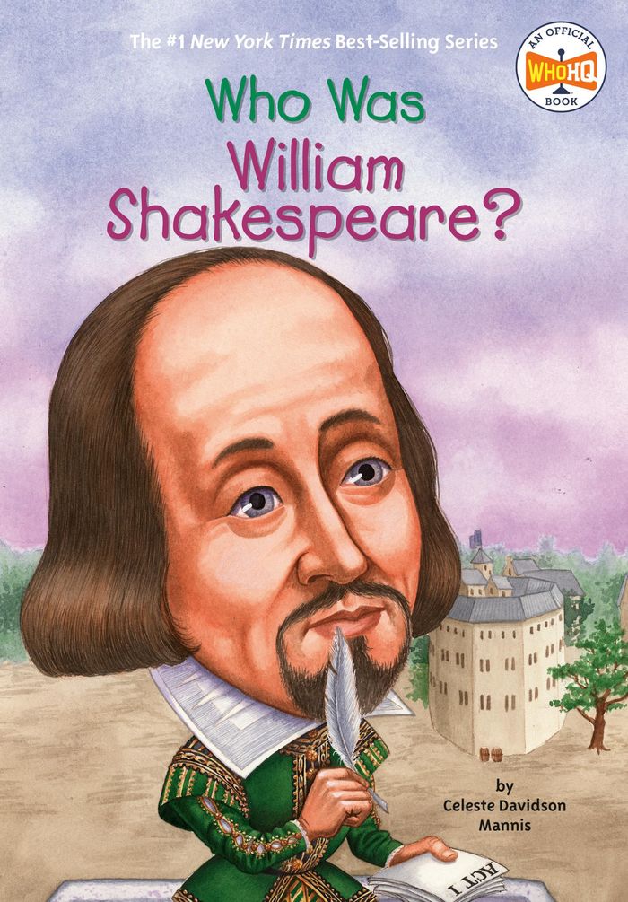 Couverture du livre « WHO WAS? - WHO WAS WILLIAM SHAKESPEARE? » de Hq Mannis/who, librairie Les Contes Infusés à Corte