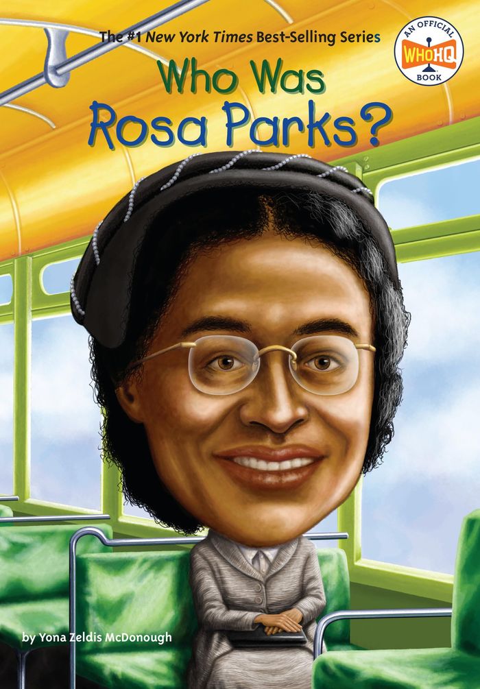 Couverture du livre « WHO WAS? - WHO WAS ROSA PARKS? » de Hq Mcdonough/who, librairie Les Contes Infusés à Corte