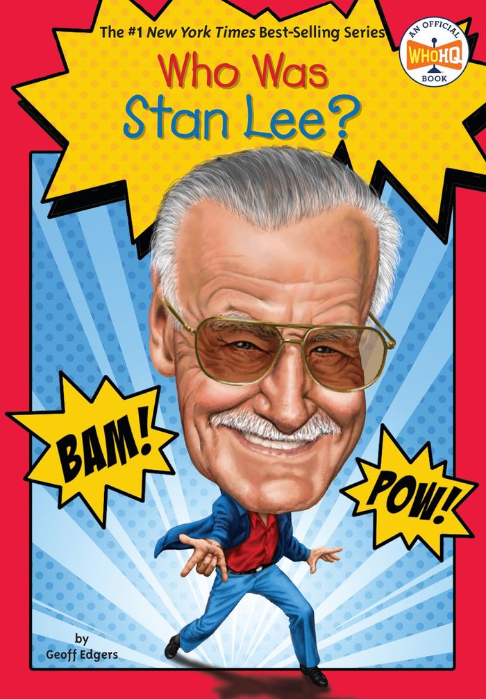 Couverture du livre « WHO WAS? - WHO WAS STAN LEE? » de Hq Edgers/who, librairie Les Contes Infusés à Corte