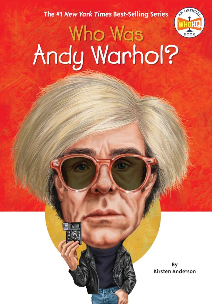Couverture du livre « WHO WAS? - WHO WAS ANDY WARHOL? » de Hq Anderson/who, librairie Les Contes Infusés à Corte