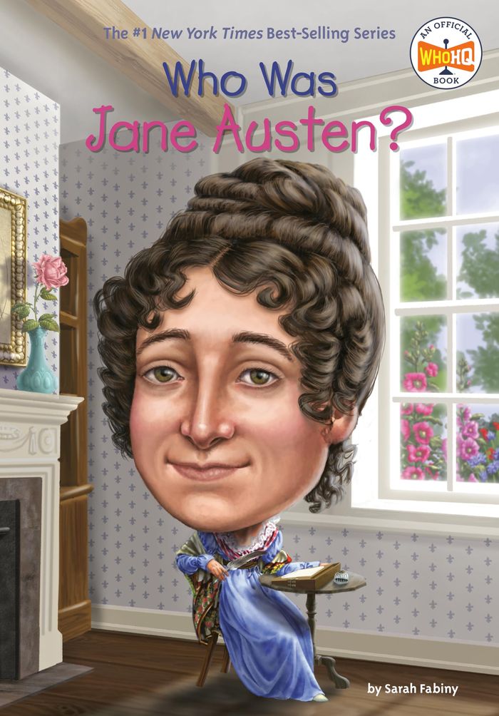 Couverture du livre « WHO WAS JANE AUSTEN? » de Fabiny/hoare, librairie Les Contes Infusés à Corte