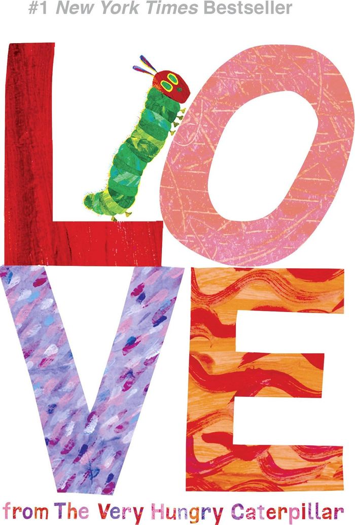 Couverture du livre « LOVE FROM THE VERY HUNGRY CATERPILLAR » de Carle, Eric, librairie Les Contes Infusés à Corte