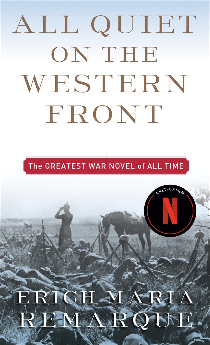 Couverture du livre « ALL QUIET ON THE WESTERN FRONT - A NOVEL » de Remarque Erich Maria, librairie Les Contes Infusés à Corte