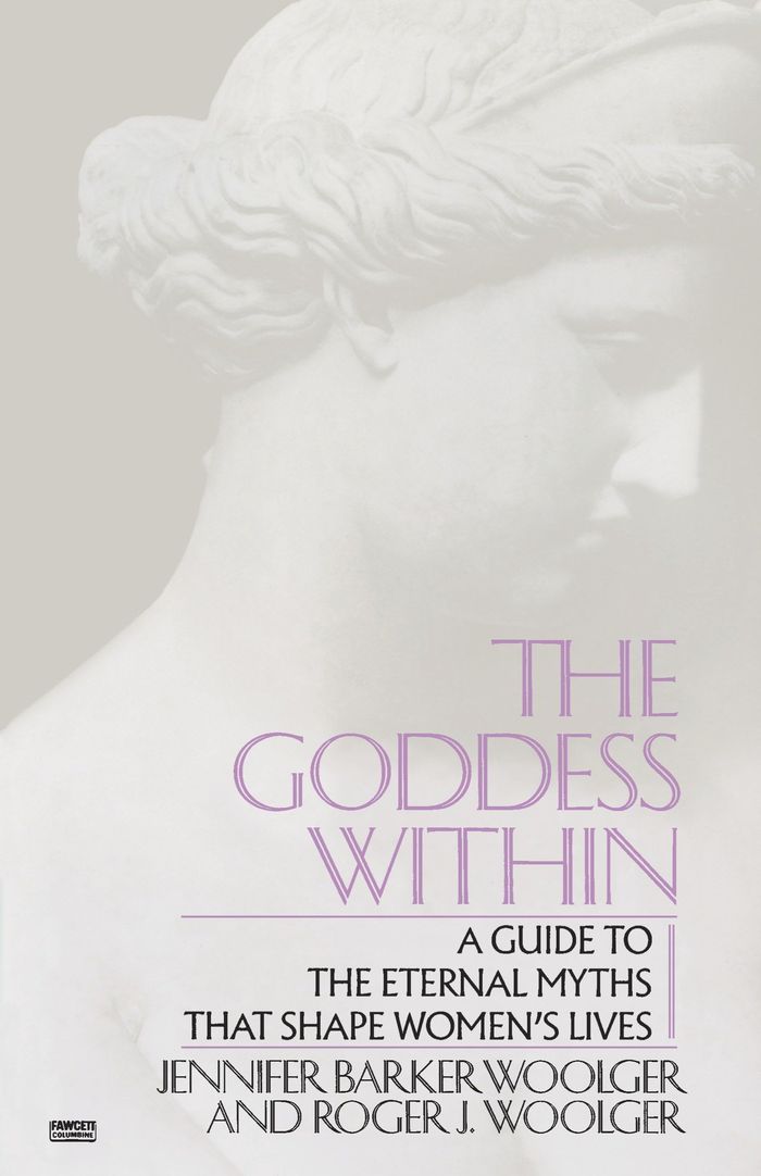 Couverture du livre « GODDESS WITHIN - A GUIDE TO THE ETERNAL MYTHS THAT SHAPE WOMEN'S LIVES » de Woolger, librairie Les Contes Infusés à Corte