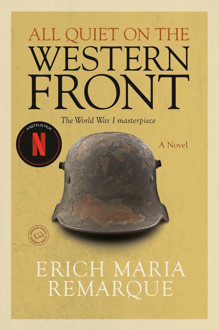 Couverture du livre « ALL QUIET ON THE WESTERN FRONT - A NOVEL », librairie Les Contes Infusés à Corte