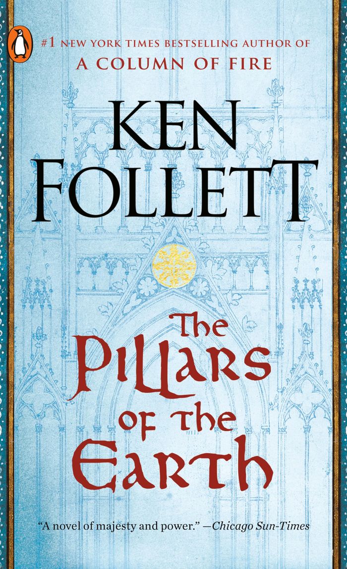 Couverture du livre « KINGSBRIDGE - THE PILLARS OF THE EARTH - A NOVEL » de Ken Follett, librairie Les Contes Infusés à Corte
