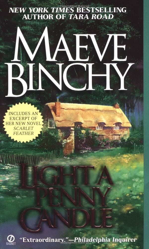 Couverture du livre « LIGHT A PENNY CANDLE » de Binchy, Maeve, librairie Les Contes Infusés à Corte