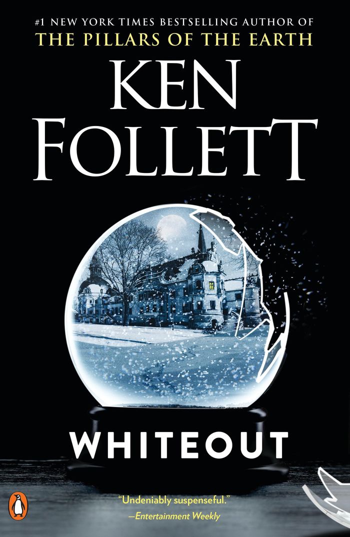 Couverture du livre « WHITEOUT » de Ken Follett, librairie Les Contes Infusés à Corte