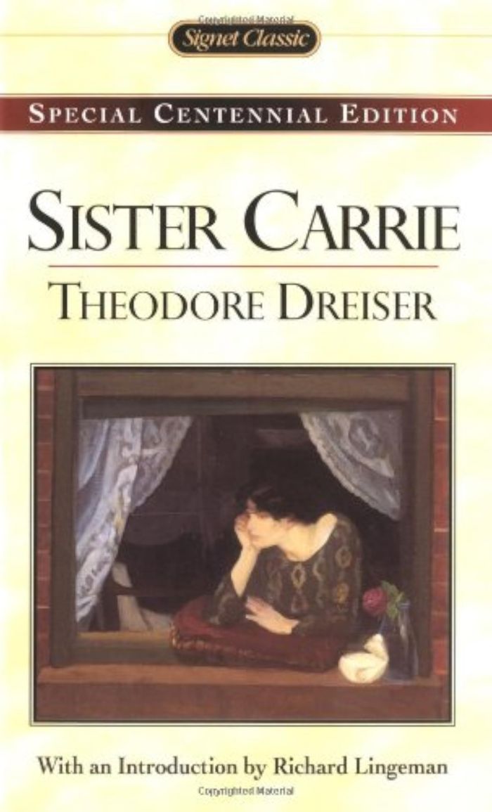 Couverture du livre « SISTER CARRIE(DREISER/SIGNET) » de Dreiser Theodore (s, librairie Les Contes Infusés à Corte