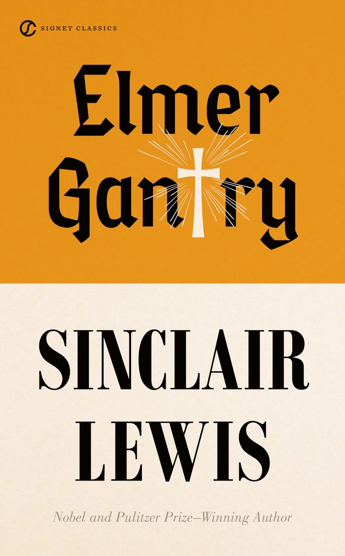 Couverture du livre « ELMER GANTRY » de Lewis/stevens, librairie Les Contes Infusés à Corte