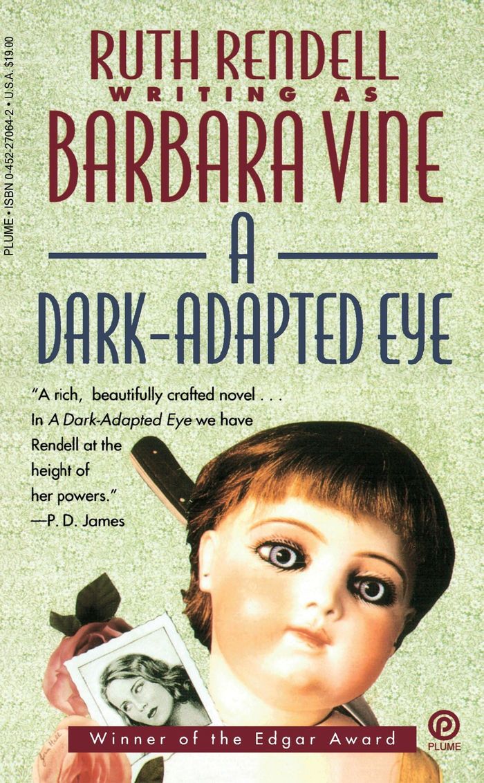 Couverture du livre « A DARK-ADAPTED EYE » de Ruth Rendell, librairie Les Contes Infusés à Corte