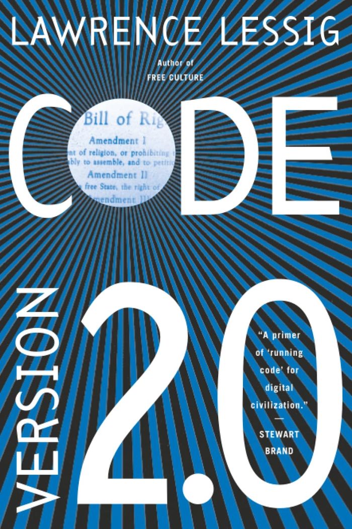 Couverture du livre « CODE - AND OTHER LAWS OF CYBERSPACE, VERSION 2.0 », librairie Les Contes Infusés à Corte