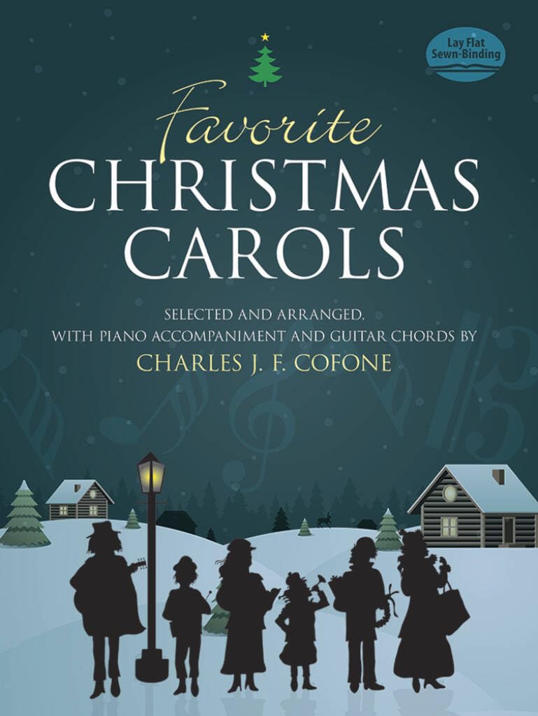 Couverture du livre « CHARLES J.F. COFONE (ED): FAVORITE CHRISTMAS CAROLS » de Auteurs Divers, librairie Les Contes Infusés à Corte