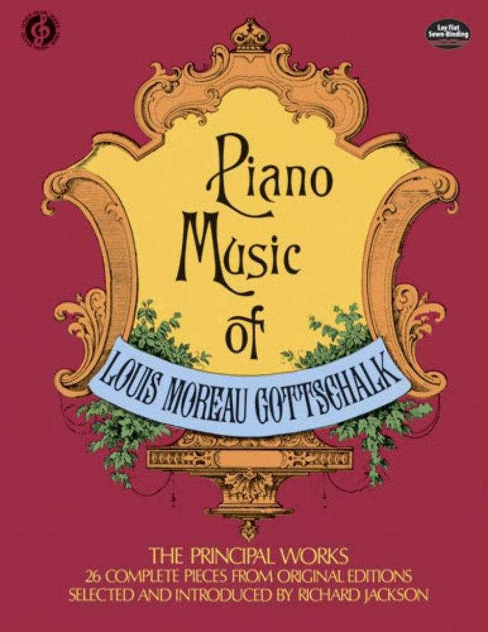 Couverture du livre « LOUIS MOREAU GOTTSCHALK: PIANO MUSIC PIANO » de Gottschalk, Mo Louis, librairie Les Contes Infusés à Corte