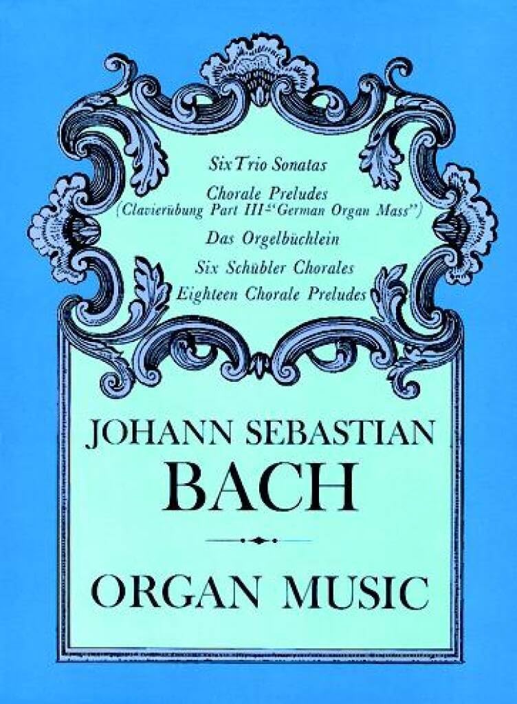 Couverture du livre « J.S. BACH: ORGAN MUSIC » de Bach, Sebasti Johann, librairie Les Contes Infusés à Corte