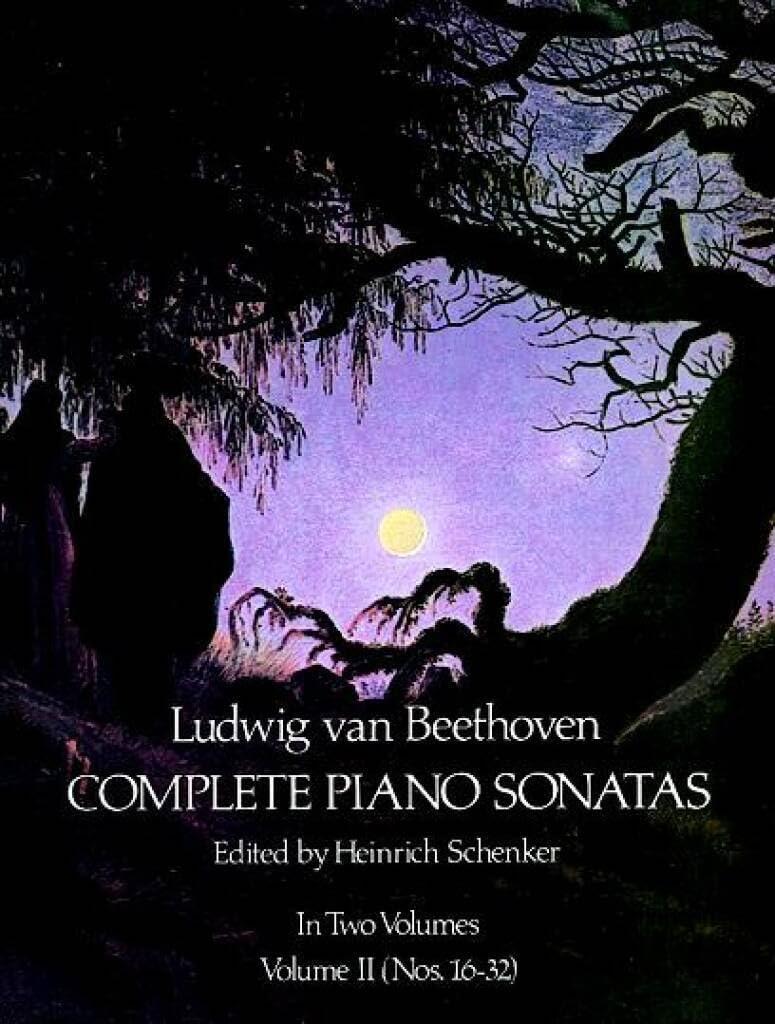 Couverture du livre « BEETHOVEN: COMPLETE PIANO SONATAS - VOLUME II (DOVER EDITION) PIANO » de Beethoven, Va Ludwig, librairie Les Contes Infusés à Corte