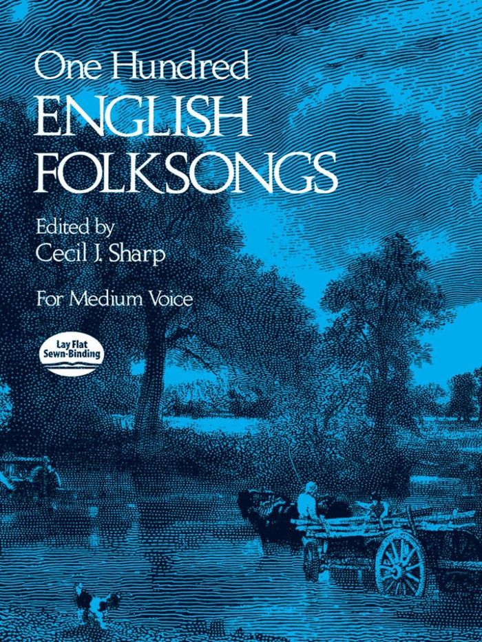 Couverture du livre « CECIL SHARP (ED): ONE HUNDRED ENGLISH FOLKSONGS » de Auteurs Divers, librairie Les Contes Infusés à Corte