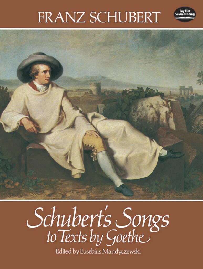 Couverture du livre « FRANZ SCHUBERT: SCHUBERT'S SONGS TO TEXTS BY GOETHE » de Schubert, (com Franz, librairie Les Contes Infusés à Corte