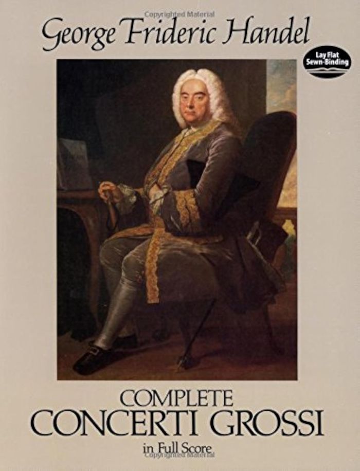 Couverture du livre « G.F. HANDEL: COMPLETE CONCERTI GROSSI » de Handel, Fride George, librairie Les Contes Infusés à Corte