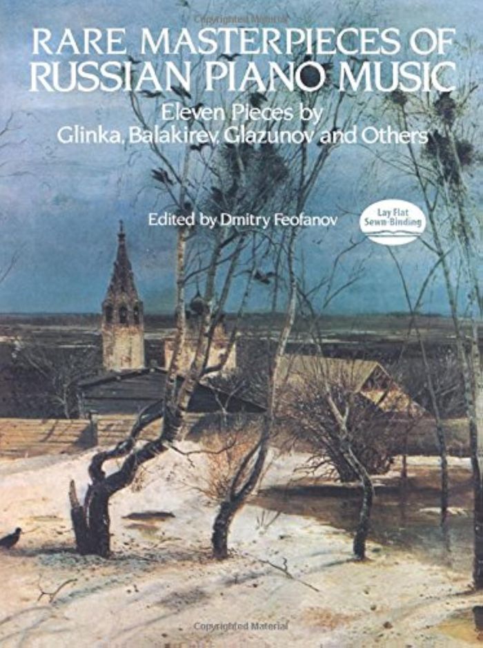 Couverture du livre « RARE MASTERPIECES OF RUSSIAN PIANO MUSIC PIANO » de Feofanov, (ed Dmitry, librairie Les Contes Infusés à Corte