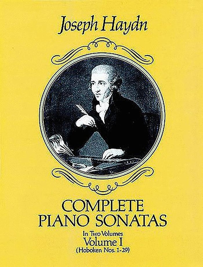 Couverture du livre « FRANZ JOSEPH HAYDN : COMPLETE PIANO SONATAS VOLUME 1 (SONATES 1 A 29) » de Franz Joseph Haydn, librairie Les Contes Infusés à Corte