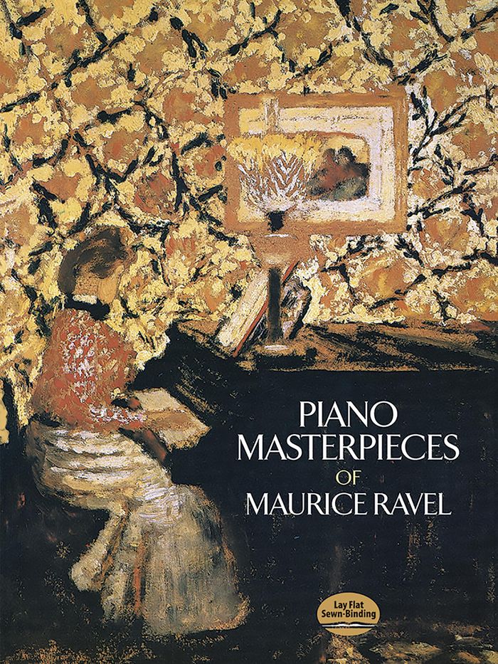 Couverture du livre « MAURICE RAVEL: PIANO MASTERPIECES PIANO » de Ravel, (arti Maurice, librairie Les Contes Infusés à Corte