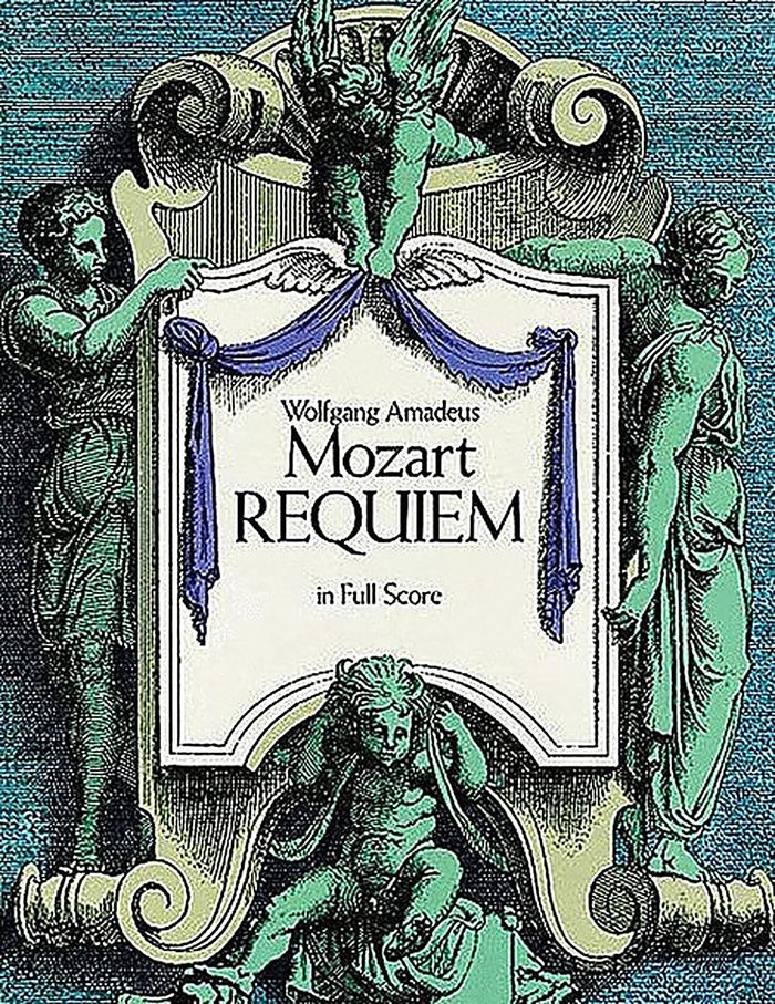 Couverture du livre « W.A. MOZART: REQUIEM (FULL SCORE) CHANT » de Mozart, Ama Wolfgang, librairie Les Contes Infusés à Corte