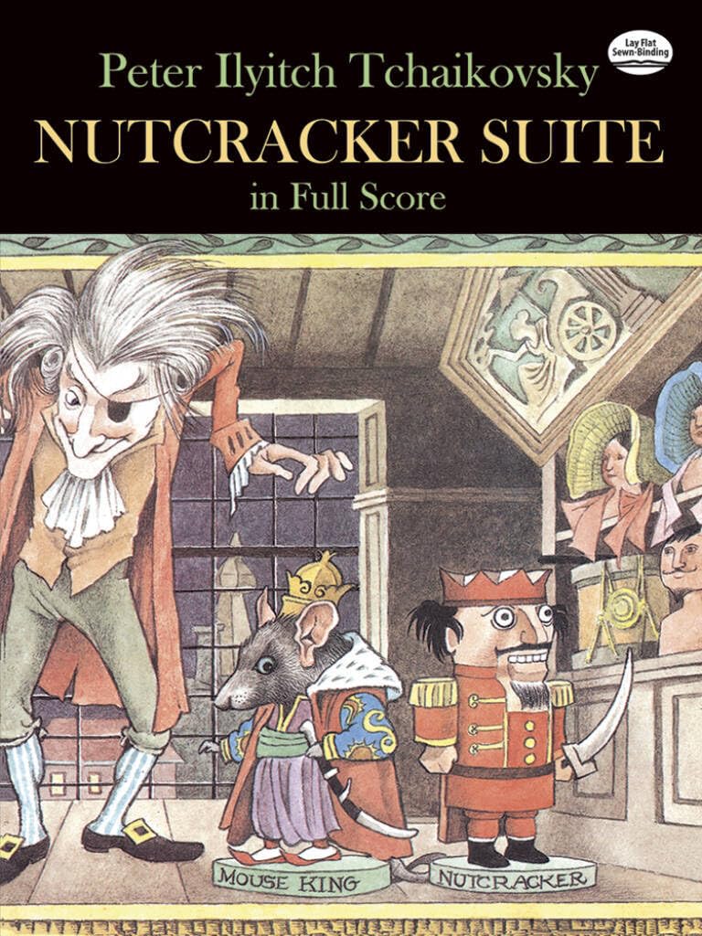 Couverture du livre « PYOTR ILYICH TCHAIKOVSKY : NUTCRACKER SUITE - IN FULL SCORE - ORCHESTRE - CONDUCTEUR » de Tchaikovsky, I Pyotr, librairie Les Contes Infusés à Corte