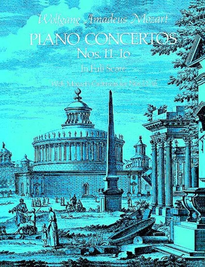 Couverture du livre « W.A. MOZART: PIANO CONCERTOS NOS. 11-16 » de Mozart, Ama Wolfgang, librairie Les Contes Infusés à Corte