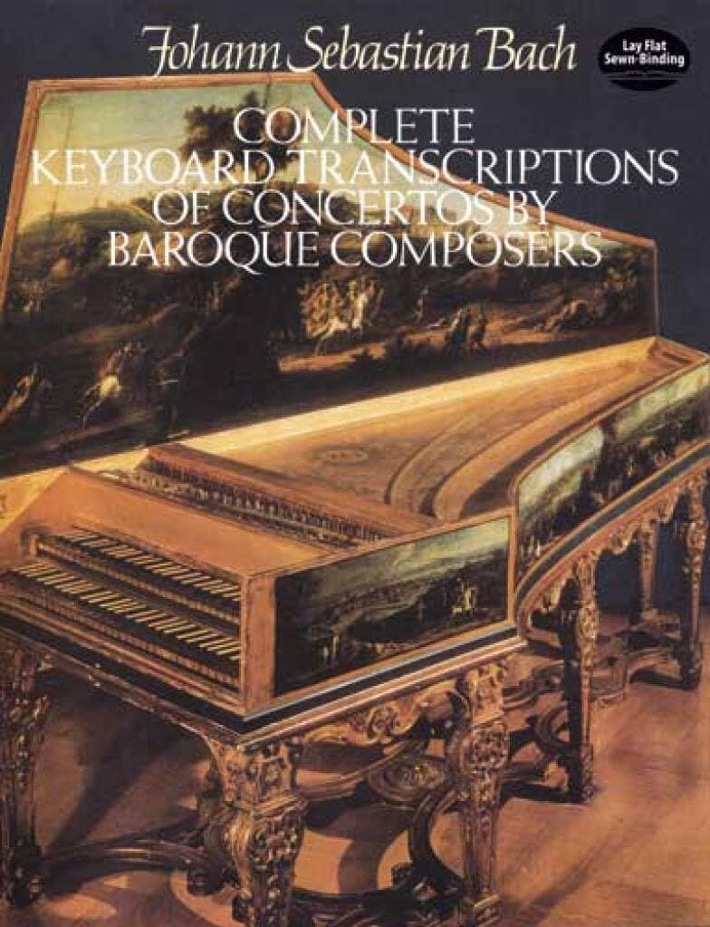 Couverture du livre « COMPLETE KEYBOARD TRANSCRIPTIONS OF CONCERTOS BY BAROQUE COMPOSERS PIANO », librairie Les Contes Infusés à Corte