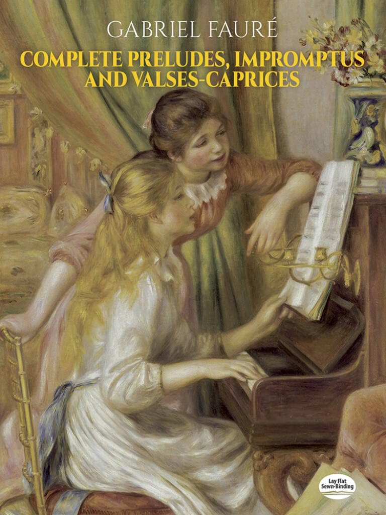 Couverture du livre « GABRIEL FAURE: COMPLETE PRELUDES, IMPROMPTUS AND VALSES-CAPRICES PIANO » de Faure, (arti Gabriel, librairie Les Contes Infusés à Corte