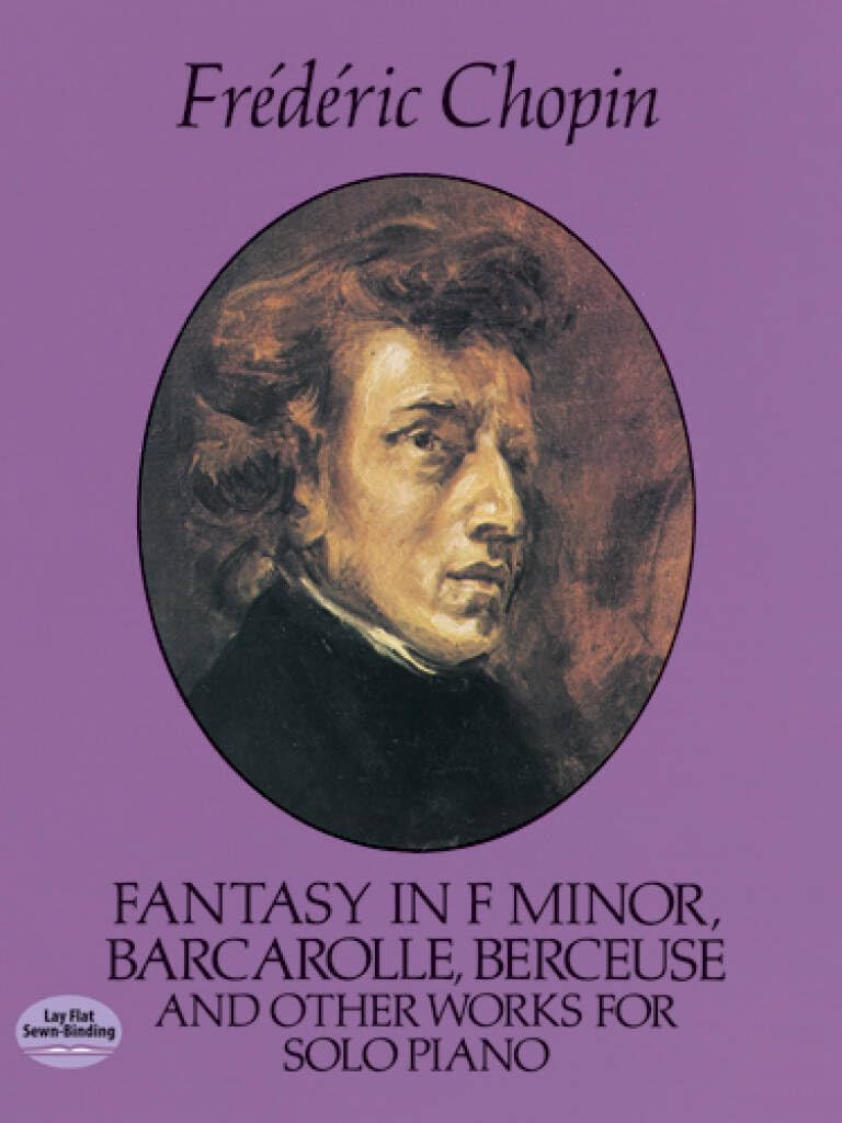Couverture du livre « FREDERIC CHOPIN : FANTASY IN F MINOR AND OTHER WORKS - PIANO », librairie Les Contes Infusés à Corte