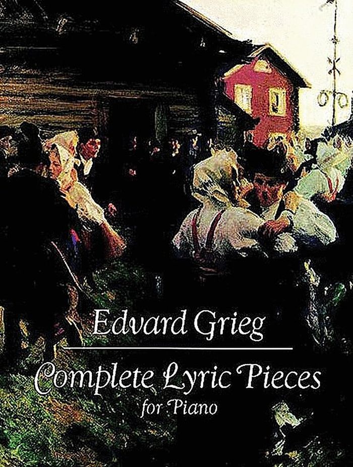Couverture du livre « EDVARD GRIEG: COMPLETE LYRIC PIECES FOR PIANO PIANO » de Grieg, (artis Edvard, librairie Les Contes Infusés à Corte