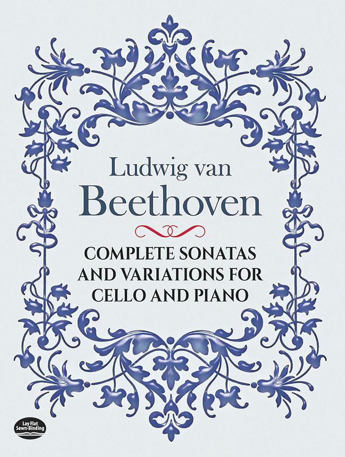 Couverture du livre « BEETHOVEN: COMPLETE SONATAS AND VARIATIONS FOR CELLO AND PIANO (SCORE) » de Beethoven, Va Ludwig, librairie Les Contes Infusés à Corte