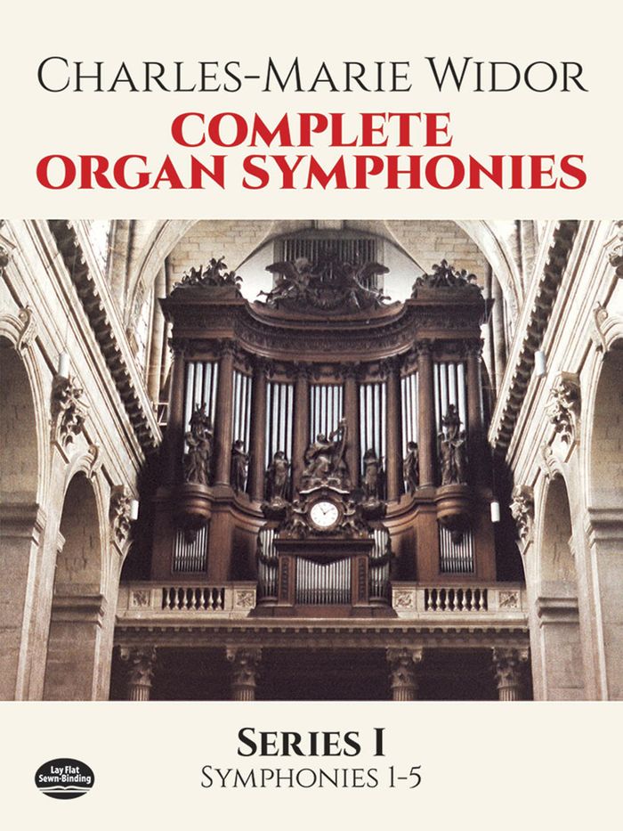Couverture du livre « WIDOR: COMPLETE ORGAN SYMPHONIES SERIES I » de Widor, Charles-Marie, librairie Les Contes Infusés à Corte