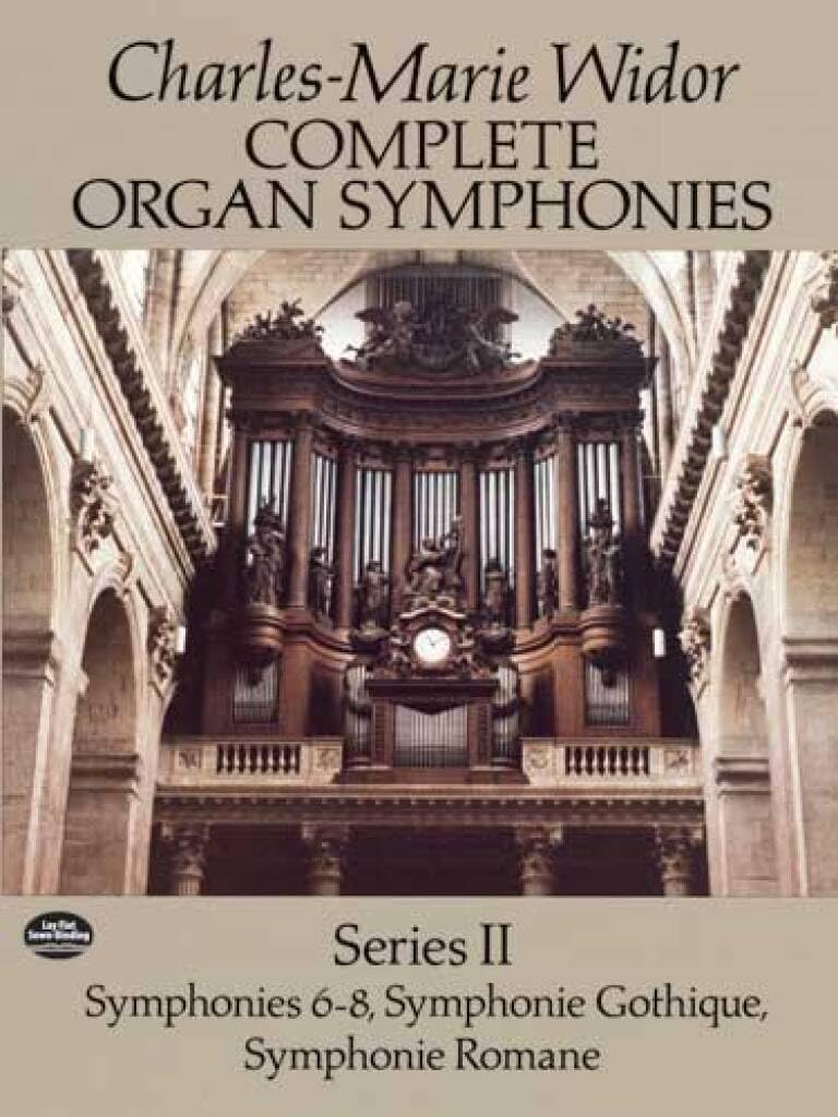 Couverture du livre « WIDOR: COMPLETE ORGAN SYMPHONIES SERIES II » de Widor, Charles-Marie, librairie Les Contes Infusés à Corte