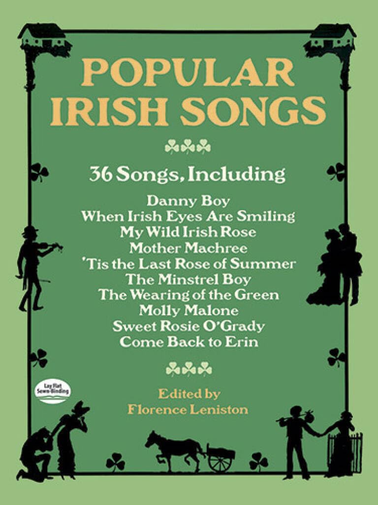 Couverture du livre « POPULAR IRISH SONGS » de Leniston, ( Florence, librairie Les Contes Infusés à Corte