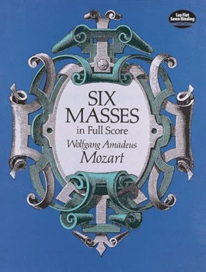 Couverture du livre « W.A. MOZART: SIX MASSES (FULL SCORE) CHANT » de Mozart, Ama Wolfgang, librairie Les Contes Infusés à Corte