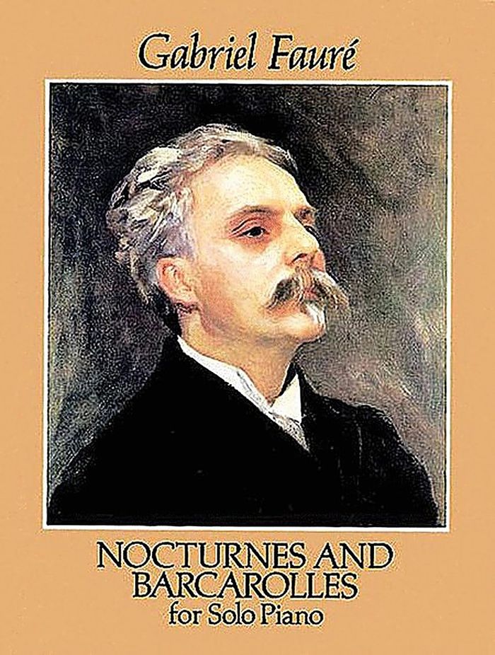 Couverture du livre « GABRIEL FAURE: NOCTURNES AND BARCAROLLES FOR SOLO PIANO PIANO » de Faure, (arti Gabriel, librairie Les Contes Infusés à Corte