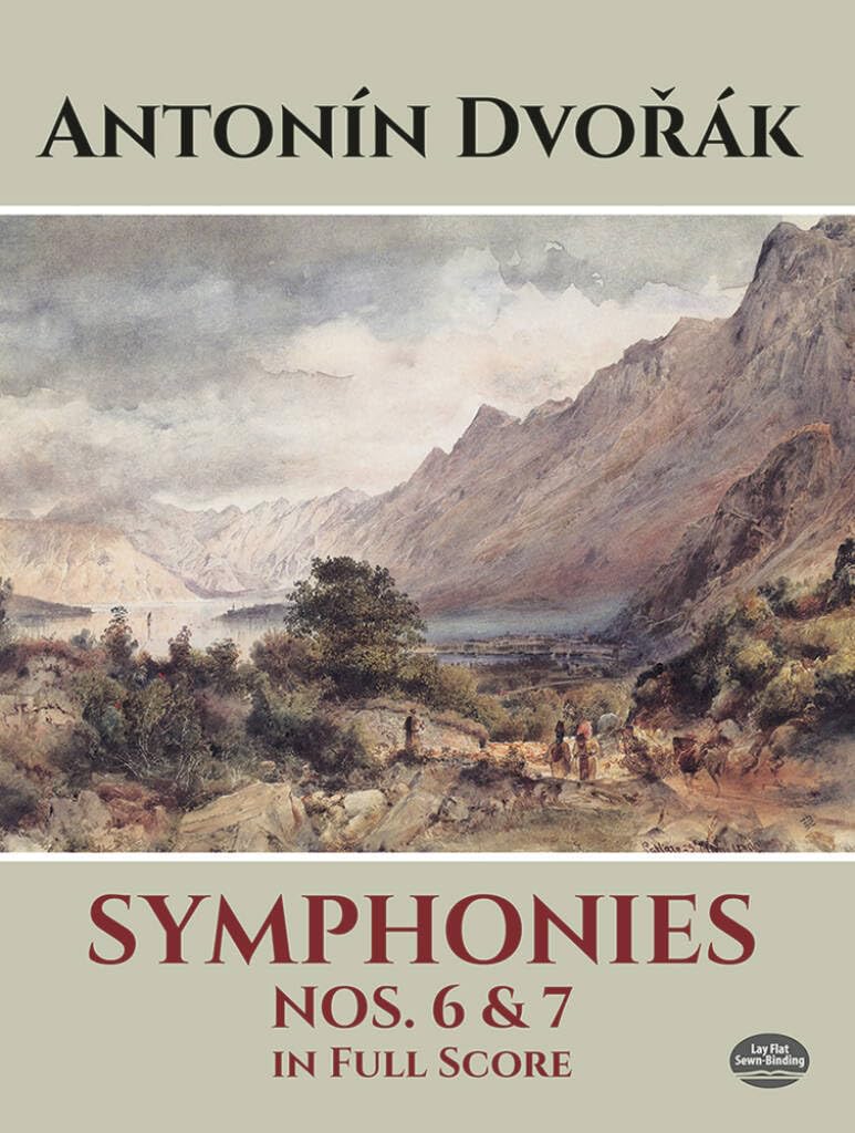 Couverture du livre « ANTONIN DVORAK: SYMPHONIES NOS.6 AND 7 (DOVER FULL SCORE) » de Dvorak, (com Antonin, librairie Les Contes Infusés à Corte