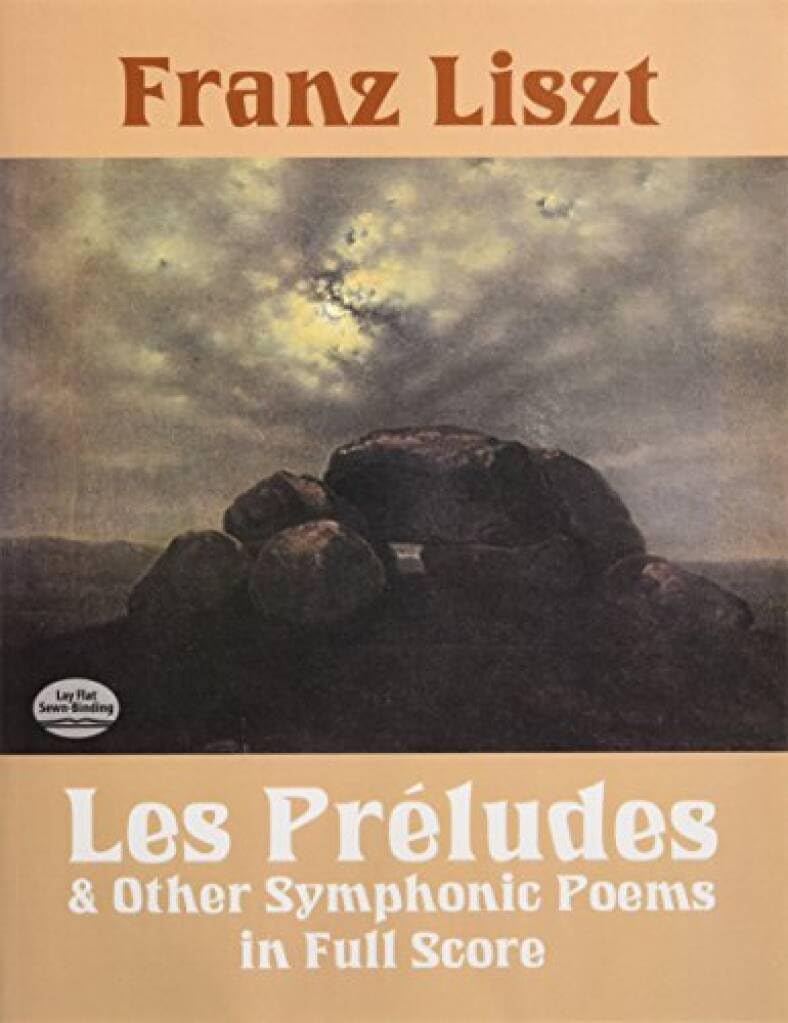 Couverture du livre « FRANZ LISZT: LES PRELUDES AND OTHER SYMPHONIC POEMS » de Listz, (compos Franz, librairie Les Contes Infusés à Corte