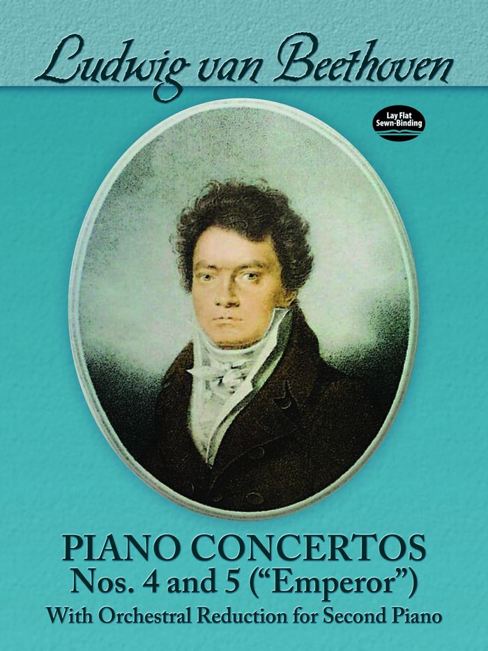 Couverture du livre « LUDWIG VAN BEETHOVEN: PIANO CONCERTOS NOS. 4 AND 5 ('EMPEROR') FOR TWO PIANOS » de Beethoven, Va Ludwig, librairie Les Contes Infusés à Corte