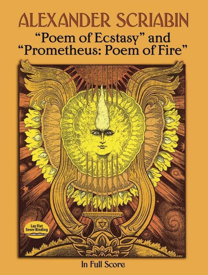Couverture du livre « ALEXANDER SCRIABIN: POEM OF ECSTASY AND PROMETHEUS: POEM OF FIRE » de Scriabin, Alexander, librairie Les Contes Infusés à Corte