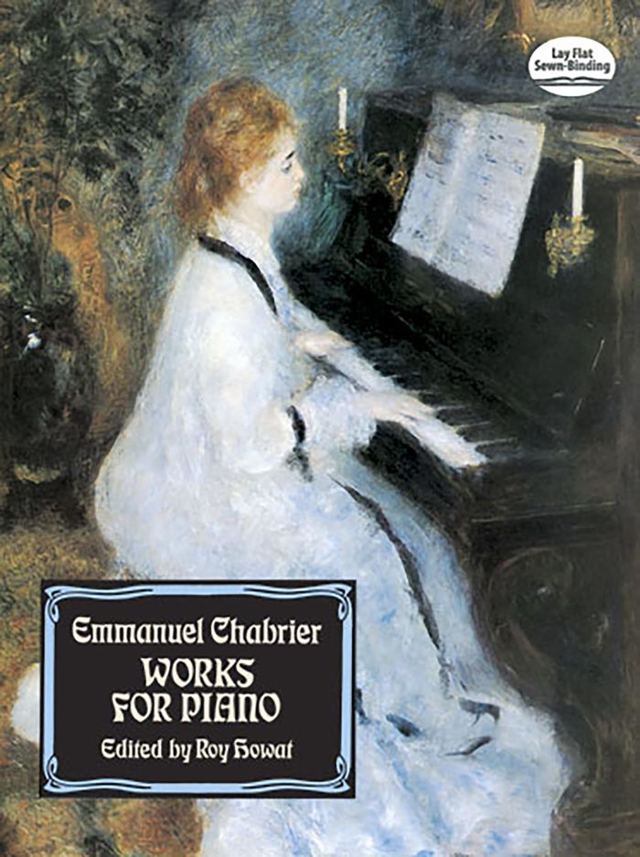 Couverture du livre « EMMANUEL CHABRIER: WORKS FOR PIANO PIANO » de Chabrier, ( Emmanuel, librairie Les Contes Infusés à Corte