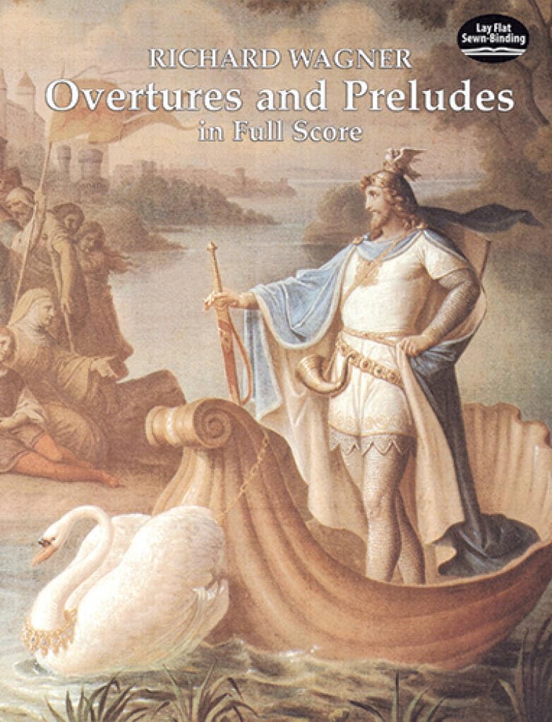 Couverture du livre « RICHARD WAGNER: OVERTURES AND PRELUDES » de Wagner, (art Richard, librairie Les Contes Infusés à Corte