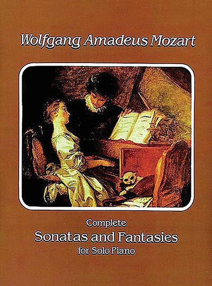 Couverture du livre « W.A. MOZART: COMPLETE SONATAS AND FANTASIES FOR SOLO PIANO PIANO » de Mozart, Ama Wolfgang, librairie Les Contes Infusés à Corte